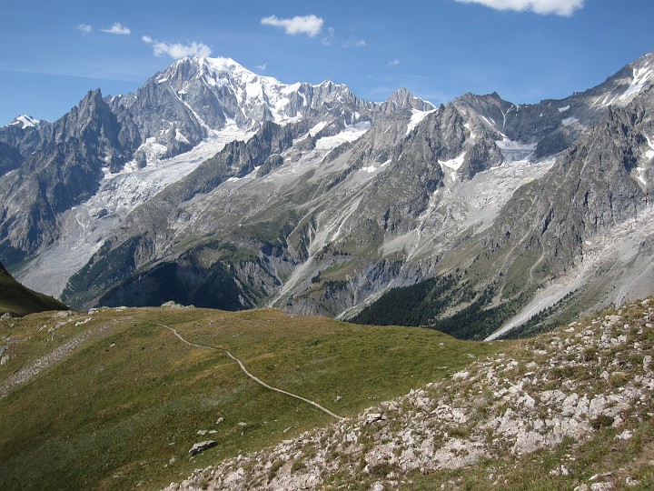 IMG_1810.jpg - On the Mont de la Saxe crest with views to the south side of the Mont Blanc range