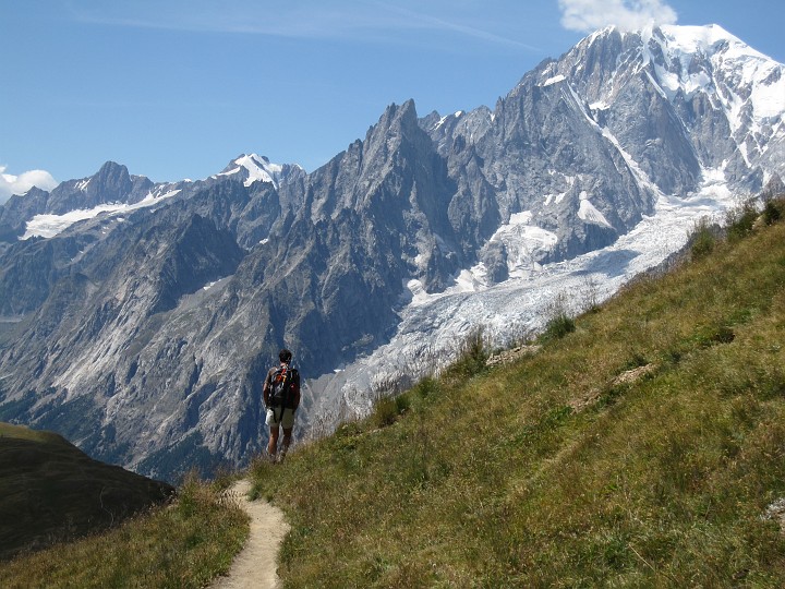 IMG_1817.jpg - On the Mont de la Saxe crest with views to the south side of the Mont Blanc range