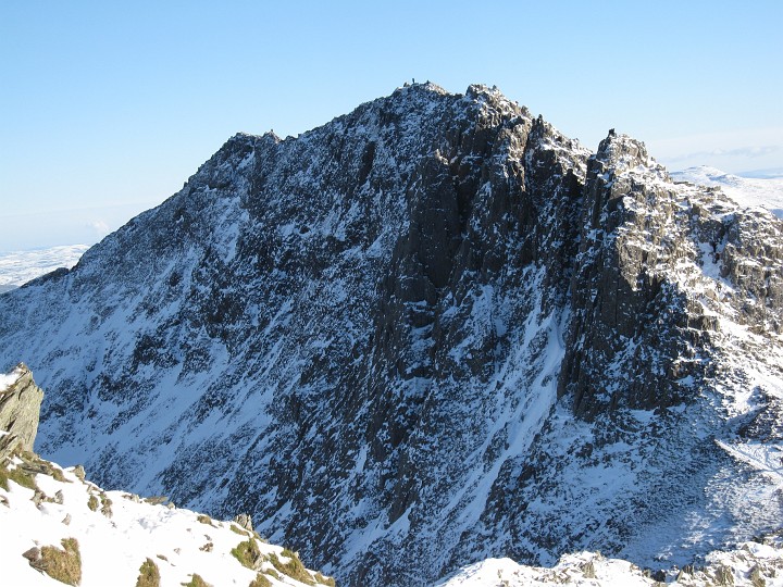 IMG_2962.jpg - The obligatory shot back of Crib Goch.  Sorry, no photos on the ridge itself - too busy making sure I didn't fall off!