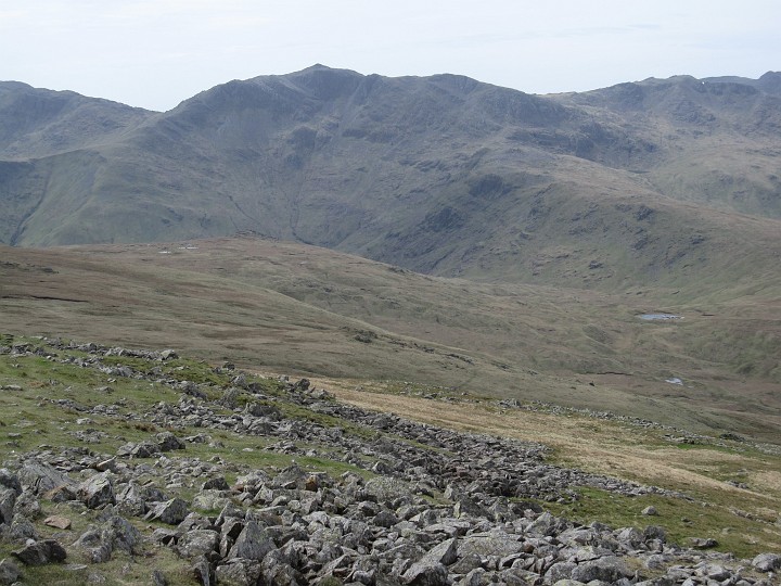 IMG_3322.JPG - View from the top of High Raise.  I think that might be across to Bow Fell?
