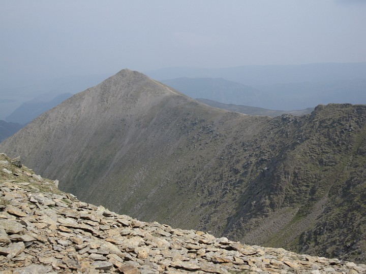 IMG_3447.JPG - View across to Catstye Cam (not on my route) from Helvellyn Lower Man.