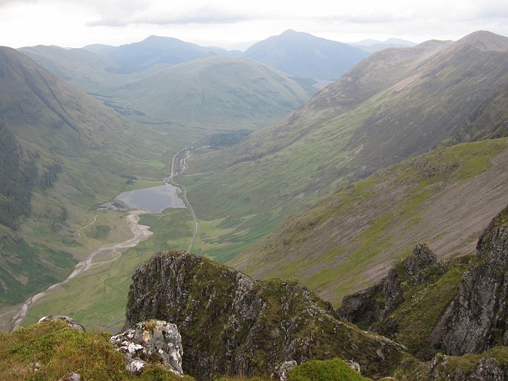 20110823-105016.JPG - View down to the road and Glen Coe